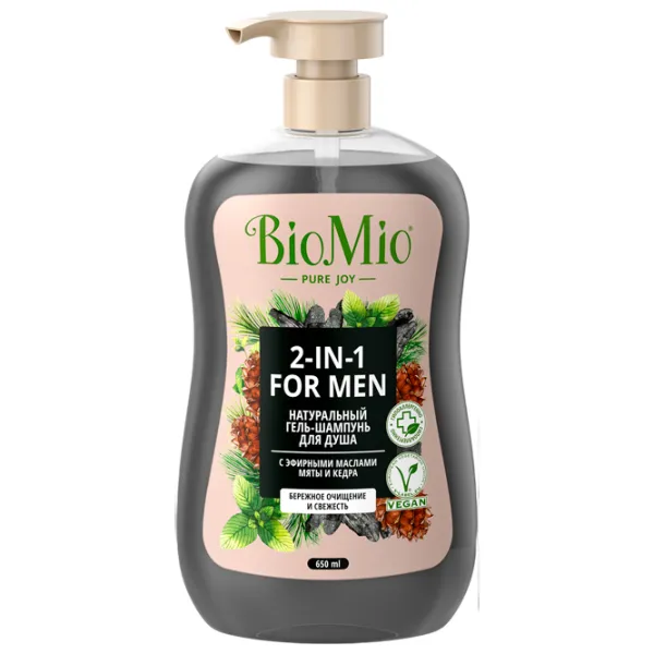 Gel de duș BioMio BODY & HAIR 2-in-1 Pentru el photo 1 Gel de duș BioMio BODY & HAIR 2-in-1 Pentru el photo 1