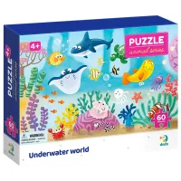 Puzzle 2D DoDo Lumea subacvatică 4+/ Numărul de piese: 60 photo 3