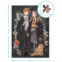 Puzzle 2D DoDo Hermione și Ronald 8+/ Numărul de piese: 300 photo 4