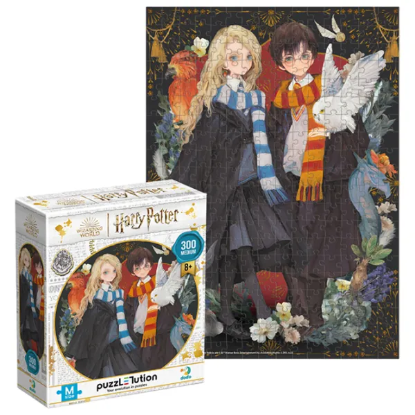 Пазл 2D DoDo Полумна и Гарри 8+/ Количество деталей: 300 photo 1 Пазл 2D DoDo Полумна и Гарри 8+/ Количество деталей: 300 photo 1