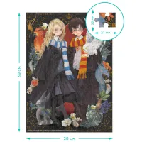 Puzzle 2D DoDo Luna și Harry 8+/ Numărul de piese: 300 photo 4