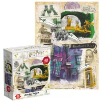 Пазл 2D DoDo Министерство магии и Ноктюрн-аллея 8+/ Количество деталей: 450