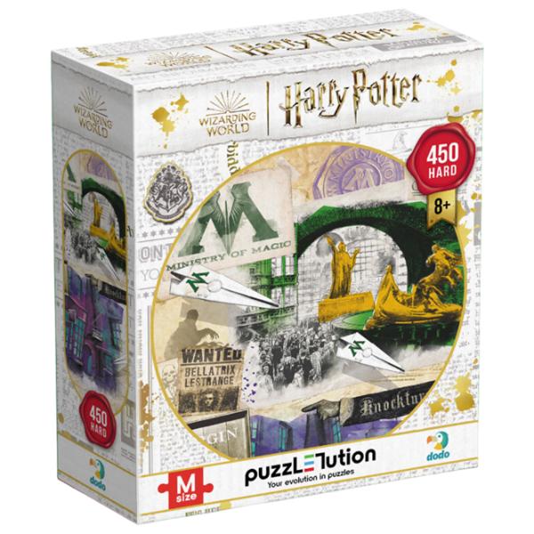 Puzzle 2D DoDo Ministerul Magiei și Aleea Knocktern 8+/ Numărul de piese: 450 photo 3 Puzzle 2D DoDo Ministerul Magiei și Aleea Knocktern 8+/ Numărul de piese: 450 photo 3