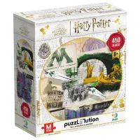 Puzzle 2D DoDo Ministerul Magiei și Aleea Knocktern 8+/ Numărul de piese: 450 photo 3