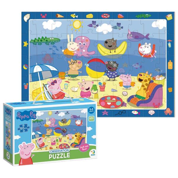 Puzzle 2D DoDo Vacanța de vară 3+/ Numărul de piese: 50 photo 1 Puzzle 2D DoDo Vacanța de vară 3+/ Numărul de piese: 50 photo 1