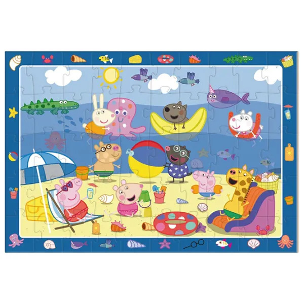 Puzzle 2D DoDo Vacanța de vară 3+/ Numărul de piese: 50 photo 2 Puzzle 2D DoDo Vacanța de vară 3+/ Numărul de piese: 50 photo 2