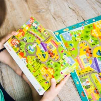 Puzzle 2D DoDo Viața în oraș 5+/ Numărul de piese: 80 photo 5