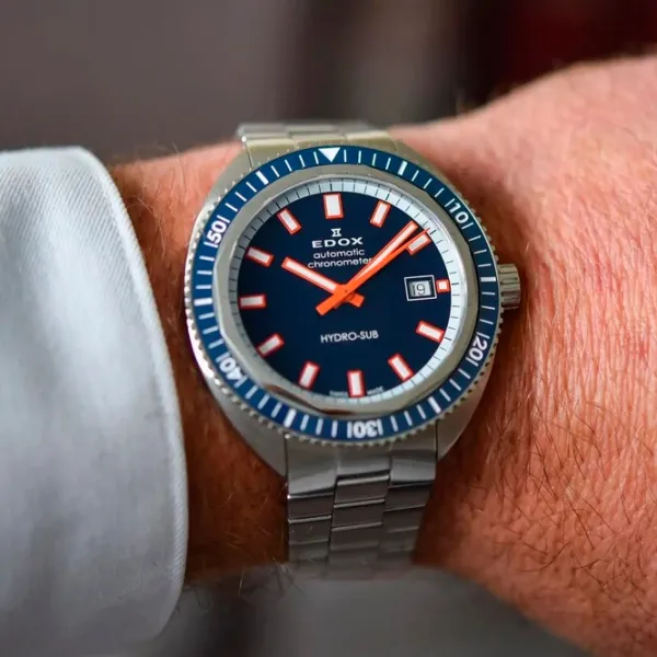 Наручные часы для мужчин Edox 80128 3BUM BUIO Механический/ 42 мм photo 4