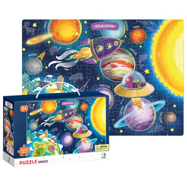 Puzzle 2D DoDo Cosmos 5+/ Numărul de piese: 100 photo 1 Puzzle 2D DoDo Cosmos 5+/ Numărul de piese: 100 photo 1