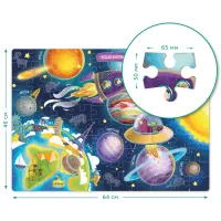 Puzzle 2D DoDo Cosmos 5+/ Numărul de piese: 100 photo 2