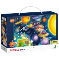 Puzzle 2D DoDo Cosmos 5+/ Numărul de piese: 100 photo 3