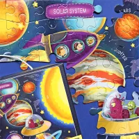 Puzzle 2D DoDo Cosmos 5+/ Numărul de piese: 100 photo 5