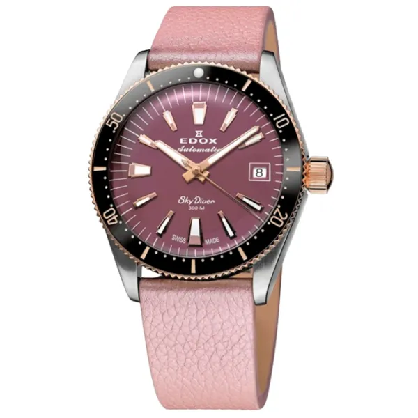 Ceas de mână Unisex Edox 80131 357RNRC VIO Mecanic/ 38 mm photo 2 Ceas de mână Unisex Edox 80131 357RNRC VIO Mecanic/ 38 mm photo 2