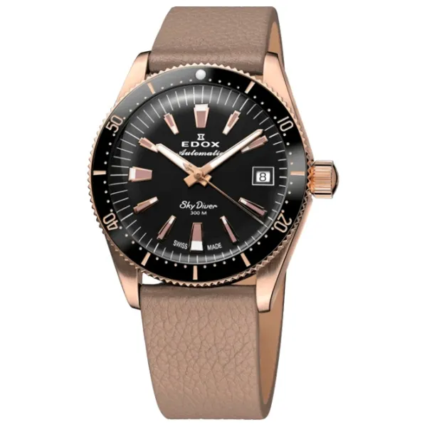 Ceas de mână Unisex Edox 80131 37RNC NI Mecanic/ 38 mm photo 1 Ceas de mână Unisex Edox 80131 37RNC NI Mecanic/ 38 mm photo 1
