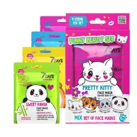 Mască pentru față 7DAYS Animal Mască/ Toate tipurile