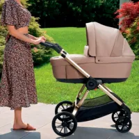Детская коляска CAM Duo Techno Babila ART805025-T562/ Бежевый photo 6