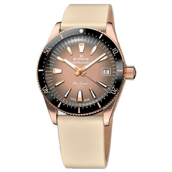 Ceas de mână Unisex Edox 80131 37RNC VDBEI Mecanic/ 38 mm photo 2 Ceas de mână Unisex Edox 80131 37RNC VDBEI Mecanic/ 38 mm photo 2