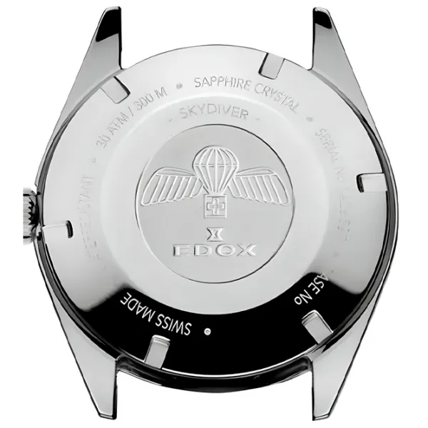 Ceas de mână Unisex Edox 80131 3NC NDRO Mecanic/ 38 mm photo 3 Ceas de mână Unisex Edox 80131 3NC NDRO Mecanic/ 38 mm photo 3