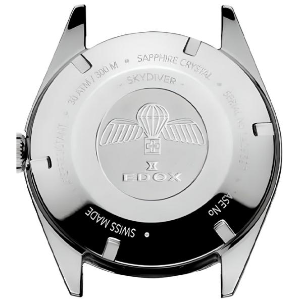 Ceas de mână Unisex Edox 80131 3NC NDRO Mecanic/ 38 mm photo 3 Ceas de mână Unisex Edox 80131 3NC NDRO Mecanic/ 38 mm photo 3