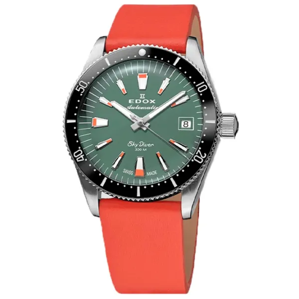 Ceas de mână Unisex Edox 80131 3NC VI Mecanic/ 38 mm photo 2 Ceas de mână Unisex Edox 80131 3NC VI Mecanic/ 38 mm photo 2