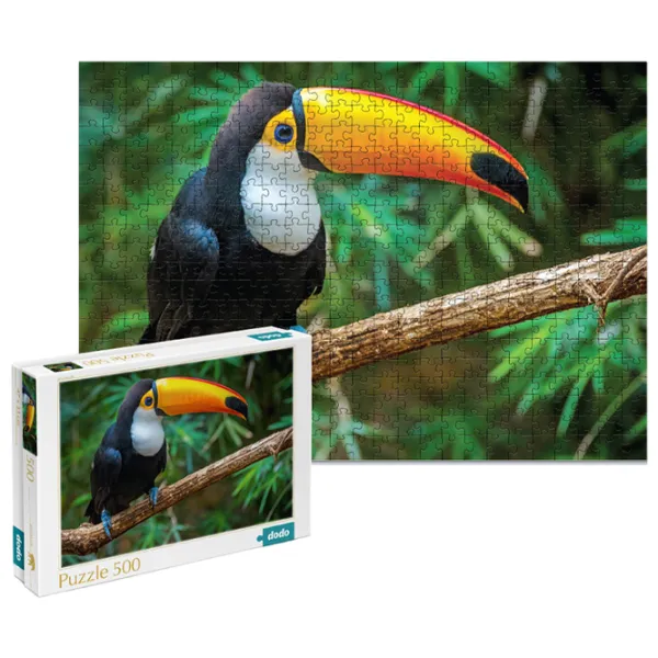 Puzzle 2D DoDo Toucan Brazilia 8+/ Numărul de piese: 500 photo 1 Puzzle 2D DoDo Toucan Brazilia 8+/ Numărul de piese: 500 photo 1