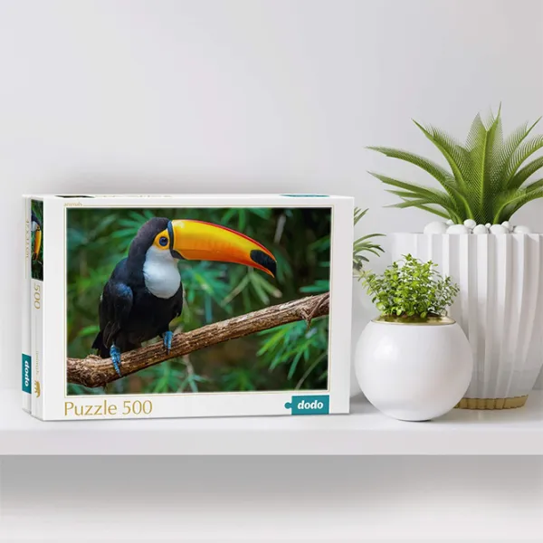 Puzzle 2D DoDo Toucan Brazilia 8+/ Numărul de piese: 500 photo 4 Puzzle 2D DoDo Toucan Brazilia 8+/ Numărul de piese: 500 photo 4