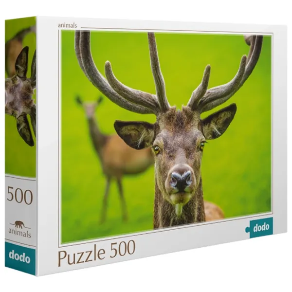 Пазл 2D DoDo Грациозный олень 8+/ Количество деталей: 500 photo 3 Пазл 2D DoDo Грациозный олень 8+/ Количество деталей: 500 photo 3