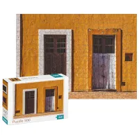 Puzzle 2D DoDo Casa galbenă 8+/ Numărul de piese: 500