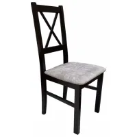 Кухонный стул Drewmix Nilo 25B Ткань/ Венге Белый