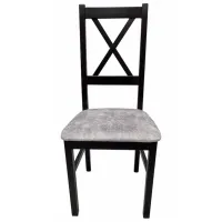 Scaun de bucătărie Drewmix Nilo 25B Stofă/ Wenge White photo 3