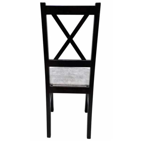 Scaun de bucătărie Drewmix Nilo 25B Stofă/ Wenge White photo 4 Scaun de bucătărie Drewmix Nilo 25B Stofă/ Wenge White photo 4