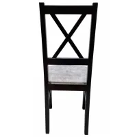 Scaun de bucătărie Drewmix Nilo 25B Stofă/ Wenge White photo 4
