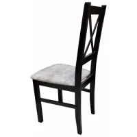 Scaun de bucătărie Drewmix Nilo 25B Stofă/ Wenge White photo 5