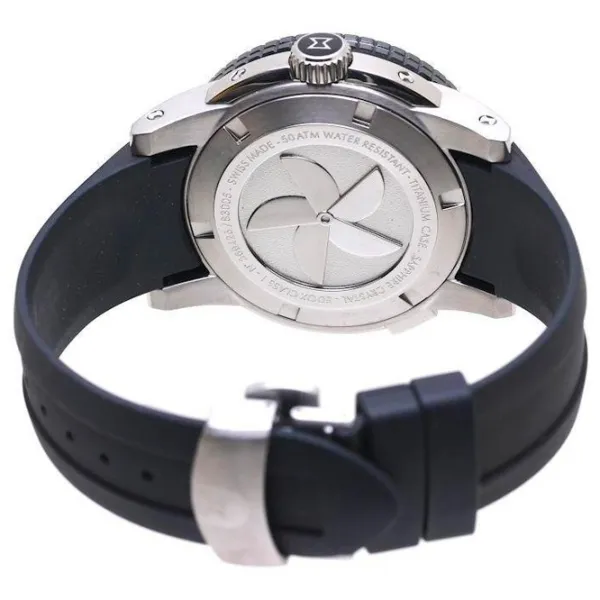 Ceas de mână pentru bărbați Edox 83005 TINR NIR Mecanic/ 45 mm photo 4 Ceas de mână pentru bărbați Edox 83005 TINR NIR Mecanic/ 45 mm photo 4