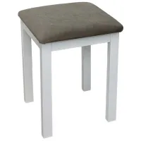 Taburetă Drewmix T2 27B White