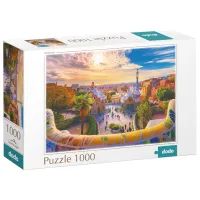 Puzzle 2D DoDo Parcul Güell din Barcelona 8+/ Numărul de piese: 1000 photo 3