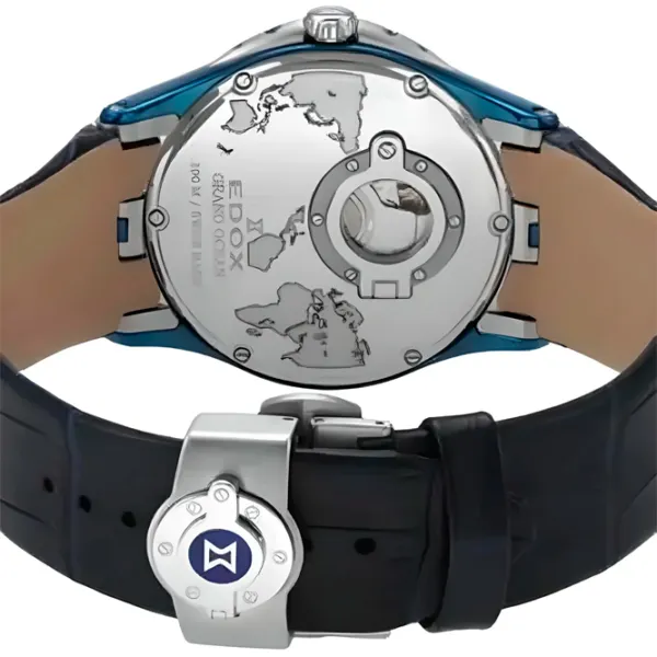 Ceas de mână pentru bărbați Edox 77002 357B BUIN Mecanic/ 45 mm photo 3 Ceas de mână pentru bărbați Edox 77002 357B BUIN Mecanic/ 45 mm photo 3