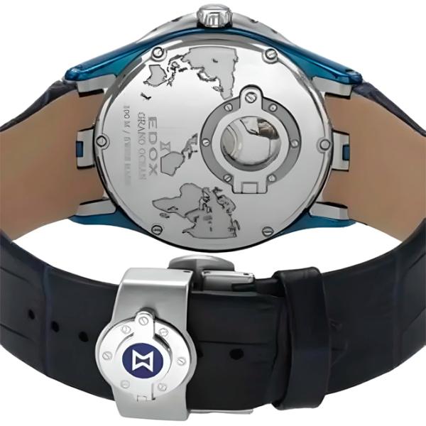 Ceas de mână pentru bărbați Edox 77002 357B BUIN Mecanic/ 45 mm photo 3 Ceas de mână pentru bărbați Edox 77002 357B BUIN Mecanic/ 45 mm photo 3
