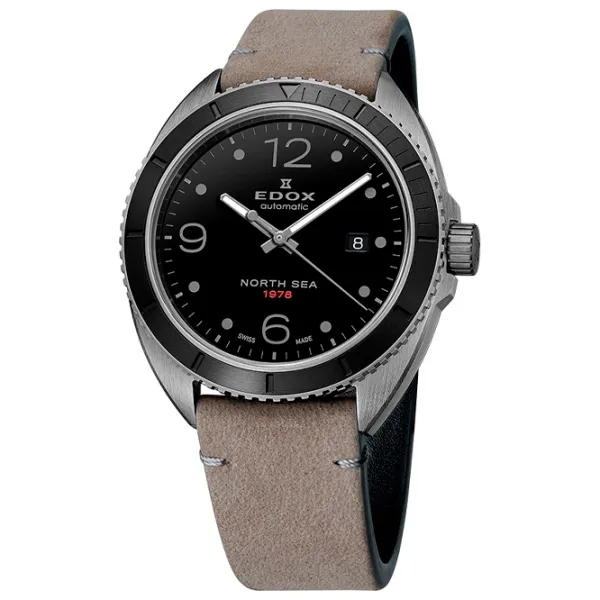 Ceas de mână pentru bărbați Edox 80118 357NG N1 Mecanic/ 43 mm photo 2