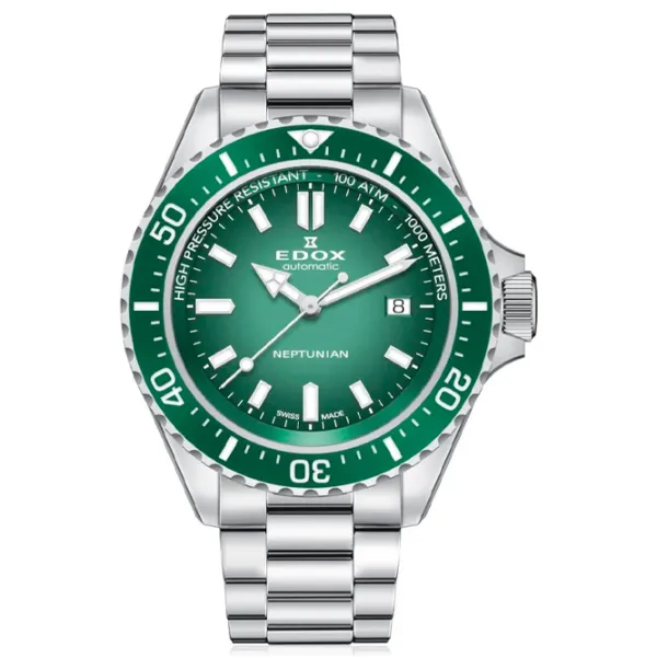 Ceas de mână pentru bărbați Edox 80120 3VM VDN1 Mecanic/ 44 mm photo 1 Ceas de mână pentru bărbați Edox 80120 3VM VDN1 Mecanic/ 44 mm photo 1