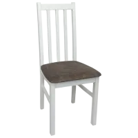 Кухонный стул Drewmix Bos 10 25B Дерево/ Белый Brown