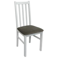 Кухонный стул Drewmix Bos 10 27B Дерево/ Белый Beige