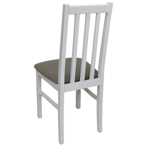 Кухонный стул Drewmix Bos 10 27B Дерево/ Белый Beige photo 3 Кухонный стул Drewmix Bos 10 27B Дерево/ Белый Beige photo 3