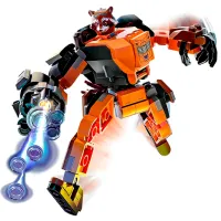 Constructor LEGO Rocket Mech Armor Personaj de film/ Multicolor photo 4