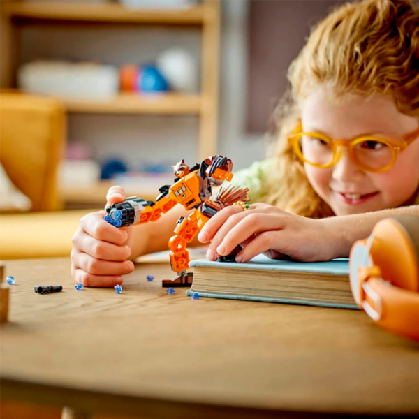 Constructor LEGO Rocket Mech Armor Personaj de film/ Multicolor photo 8 Constructor LEGO Rocket Mech Armor Personaj de film/ Multicolor photo 8