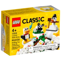 Constructor LEGO Creative White Bricks Clasic/ Multicolor