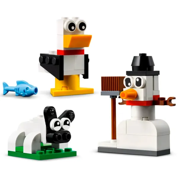 Constructor LEGO Creative White Bricks Clasic/ Multicolor photo 3