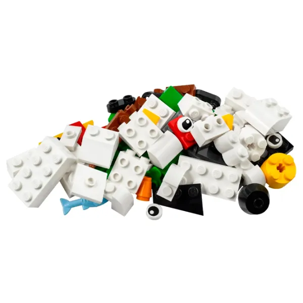 Constructor LEGO Creative White Bricks Clasic/ Multicolor photo 9