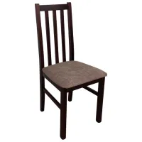 Кухонный стул Drewmix Bos 10 25B Ткань/ Орех Коричневый