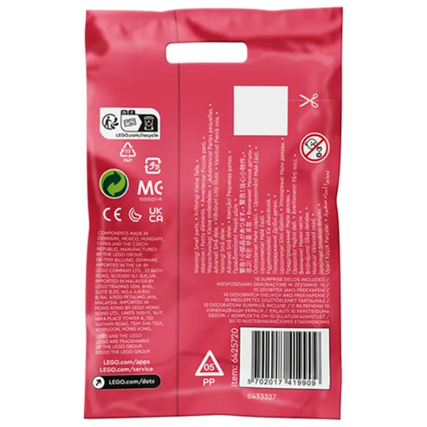 Constructor LEGO Extra Series 8 - Glitter and Shine Clasic/ Multicolor photo 8 Constructor LEGO Extra Series 8 - Glitter and Shine Clasic/ Multicolor photo 8